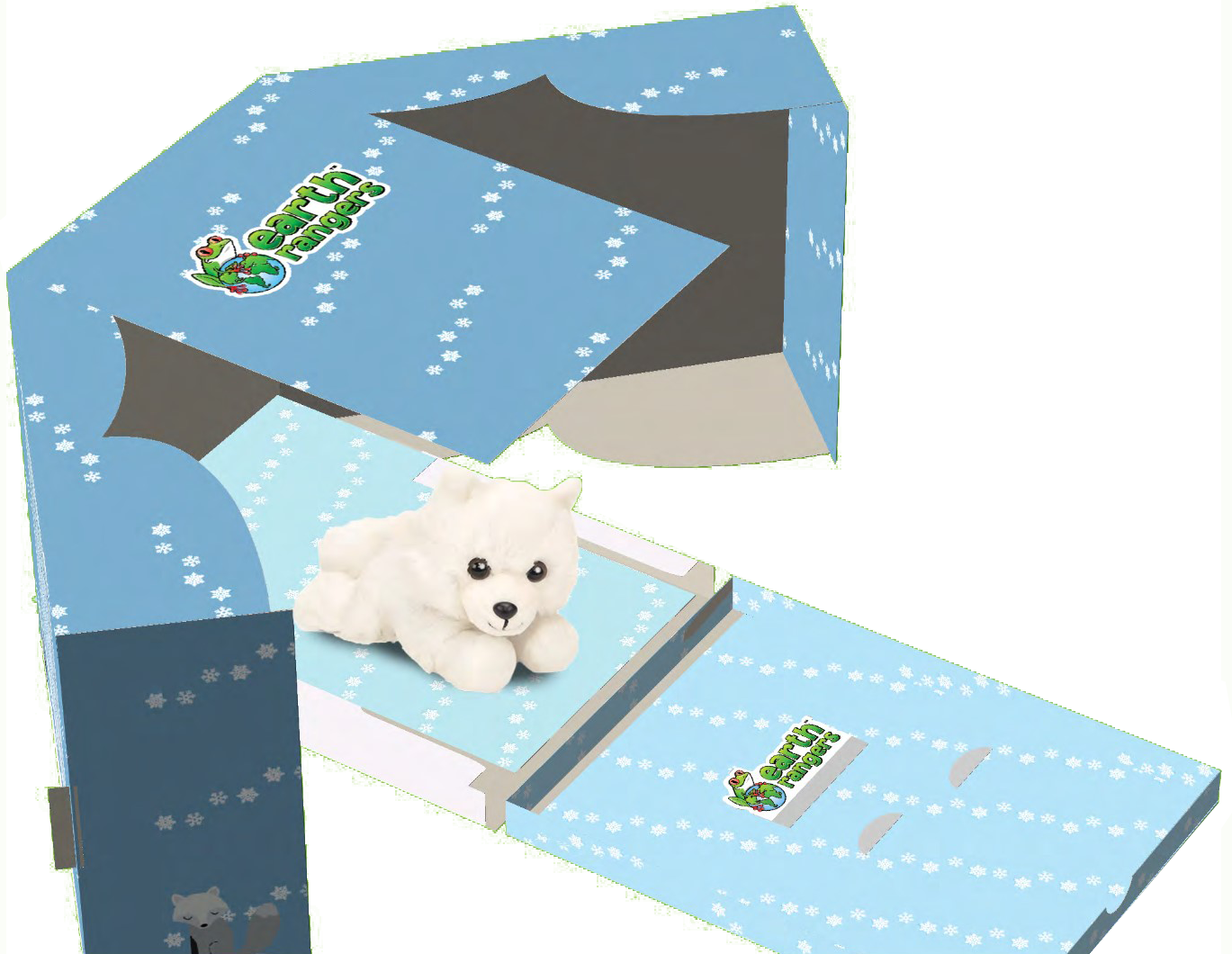 In my role I discovered our program had access to ArtiosCAD even when it wasn't a part of the curriculum. It is the leading packaging CAD software which is far too expensive to be accessible outside of the industry, especially as a student trying to learn. I fought for personal access remotely using my VP role and my home computer, making sure to share the opportunity with anyone interested. This is an ArtiosCAD render made by a fellow student